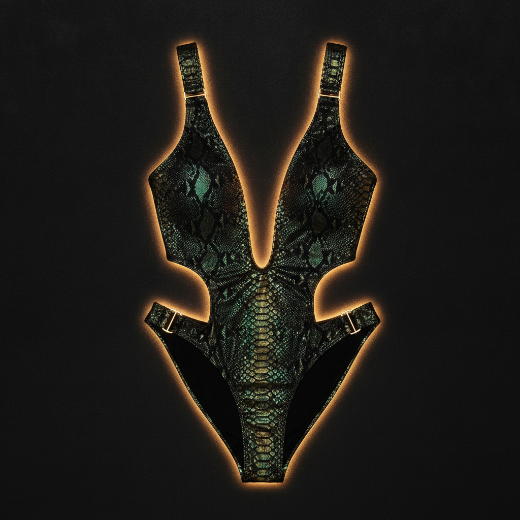 The Nocturne — black one-piece